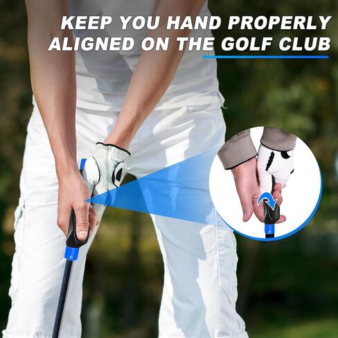Golf Grip Trainer, Golf Club Grip, Golf Grip Training Aid, Helps Improve and Train Correct Hand Position (Right Hand ) in Saudi Arabia