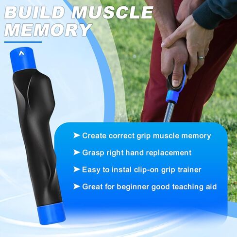 Golf Grip Trainer, Golf Club Grip, Golf Grip Training Aid, Helps Improve and Train Correct Hand Position (Right Hand ) in Saudi Arabia