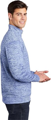 SPORT-TEK Unisex PosiCharge Electric Heather Fleece Quarter Zip Pullover in Saudi Arabia