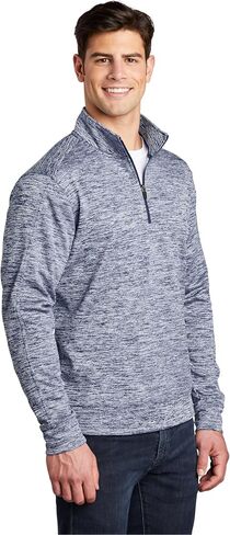 SPORT-TEK Unisex PosiCharge Electric Heather Fleece Quarter Zip Pullover in Saudi Arabia