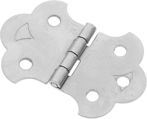 BESPORTBLE 1set String Metal Hinge Tailpiece for Box Guitar Construction with Screws Lightweight Design for Easy Installation for -end Strings Silver Finish in Saudi Arabia