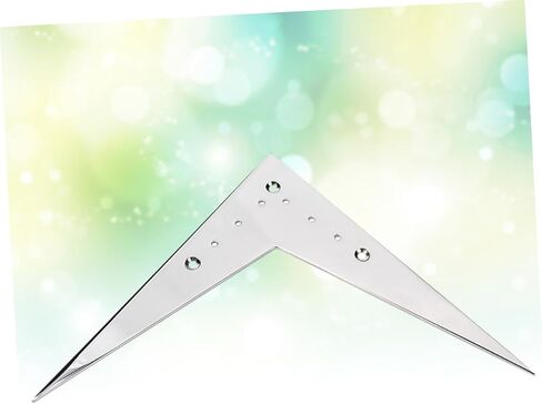 Guitar Bridge Tailpiece for String Electric Guitar Chrome Finish Durable Replacement Part for V Guitar Compatible with Various Models in Saudi Arabia