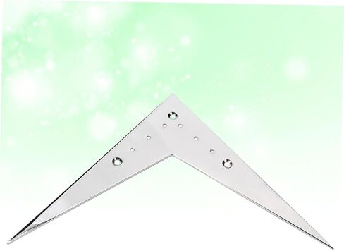 Guitar Bridge Tailpiece for String Electric Guitar Chrome Finish Durable Replacement Part for V Guitar Compatible with Various Models in Saudi Arabia