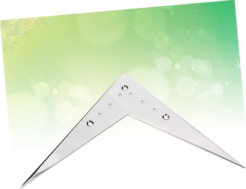 Guitar Bridge Tailpiece for String Electric Guitar Chrome Finish Durable Replacement Part for V Guitar Compatible with Various Models in Saudi Arabia