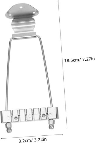 BESPORTBLE Tailpiece String Guitar Archtop Bass Guitar Part Material Solid No Decorative Pattern in Saudi Arabia