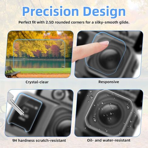 ملحقات Insta 360 Ace Pro 2، مع حقيبة حمل صغيرة، وعدسة زجاجية مقواة وواقي شاشة، وفيلم شاشة أمامي بلاستيكي، وغطاء عدسة من السيليكون، ومجموعة تنظيف لكاميرا Ace Pro 2 Action in Saudi Arabia