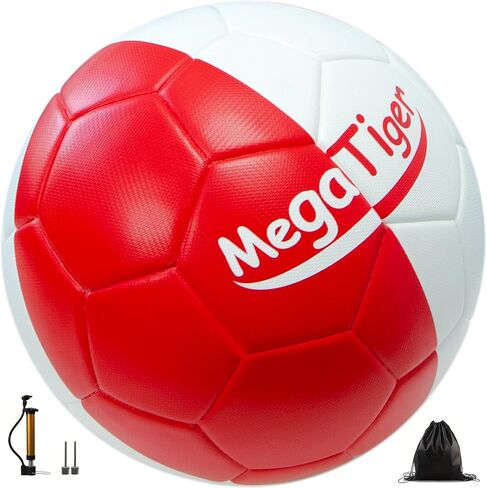Graffiti Soccer Ball Size 5,Street Soccer Ball, Waterproof PU Leather, Practice and Official Match Ball, with Pump & Needles in Saudi Arabia