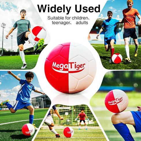 Graffiti Soccer Ball Size 5,Street Soccer Ball, Waterproof PU Leather, Practice and Official Match Ball, with Pump & Needles in Saudi Arabia