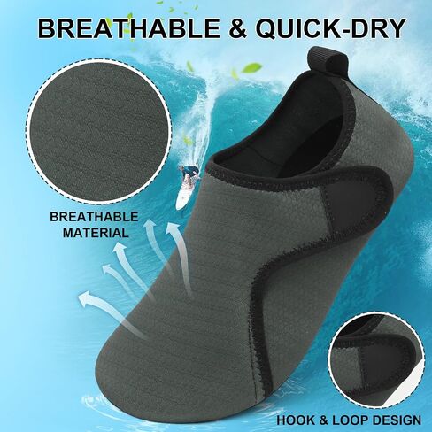 Unisex Quick-Drying Water Shoes Men/Women - Barefoot Aqua Socks for Swimming in Saudi Arabia