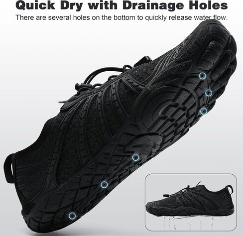 Water Shoes for Women Men, Quick Dry Barefoot Shoes,River Shoes for Outdoor Sports and Exercise in Kuwait