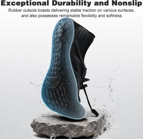 Water Shoes for Women Men, Quick Dry Barefoot Shoes,River Shoes for Outdoor Sports and Exercise in Kuwait