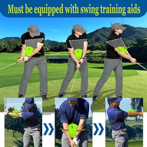 Golf Swing Trainer Aid,The Connector Golf Training Aid,Efficiency of Putting,Chipping,Golf Training Ball,Training Aid Enhance Hand Positioning for All Skill Levels-Portable in Saudi Arabia