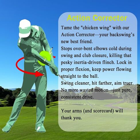 Golf Swing Trainer Aid,The Connector Golf Training Aid,Efficiency of Putting,Chipping,Golf Training Ball,Training Aid Enhance Hand Positioning for All Skill Levels-Portable in Saudi Arabia