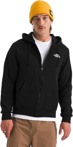 The North Face mens Evolution Half Dome Full Zip Hoodie | Sweatshirt With 2 Piece Hood, Adjustable Drawcord, Hand Pockets in Saudi Arabia