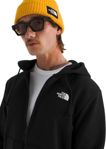 The North Face mens Evolution Half Dome Full Zip Hoodie | Sweatshirt With 2 Piece Hood, Adjustable Drawcord, Hand Pockets in Saudi Arabia