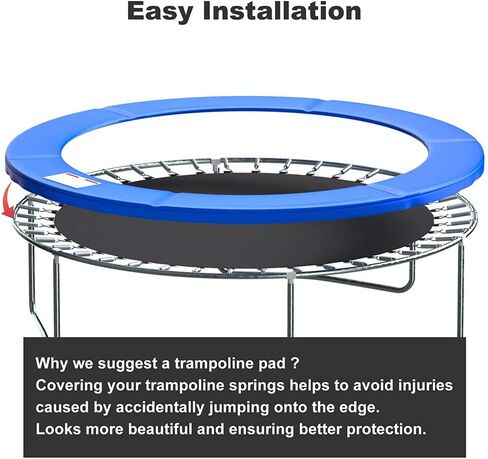 Trampoline Spring, Trampoline Accessories,Trampoline Cover Replacement Surround Pad Safety Guard Spring Padding Pads Tear-Resistant Edge Protection in Saudi Arabia
