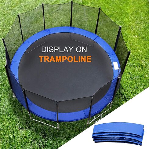 Trampoline Spring, Trampoline Accessories,Replacement Trampoline Safety Pad Mat, Safety Tear Resistant Resistant Trampoline Spring Covers, 6FT 8FT 10FT 12FT 13FT 14FT 16FT Surround Protectable Pad in Saudi Arabia