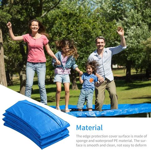 Trampoline Spring, Trampoline Accessories,Replacement Trampoline Safety Pad Mat, Safety Tear Resistant Resistant Trampoline Spring Covers, 6FT 8FT 10FT 12FT 13FT 14FT 16FT Surround Protectable Pad in Saudi Arabia