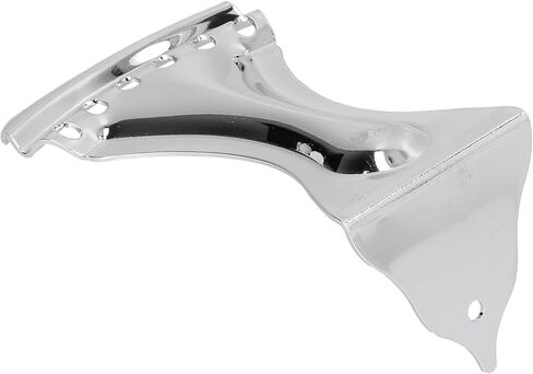 Guitar Bent Tailpiece, Metal Material Silver Color 6 String L Hole Design Tailpieces Bridge Accessories with Mounting Screw Highly Controllable for String Resonator Guitars 12 X in Kuwait