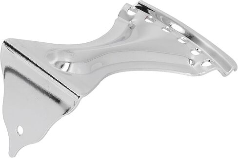 Guitar Bent Tailpiece, Metal Material Silver Color 6 String L Hole Design Tailpieces Bridge Accessories with Mounting Screw Highly Controllable for String Resonator Guitars 12 X in Kuwait