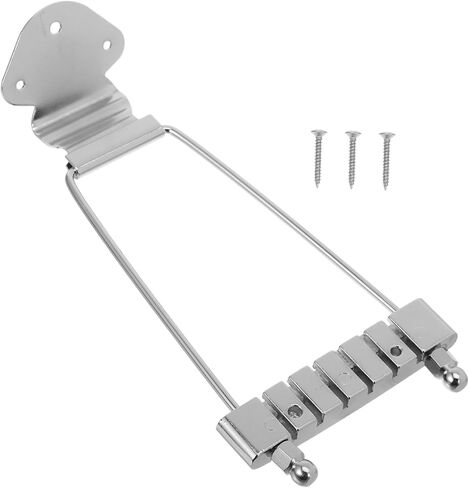Professional Silver Tailpiece for String Guitar Durable String Spacing Replacement for Electric Guitar Parts and Performance in Saudi Arabia