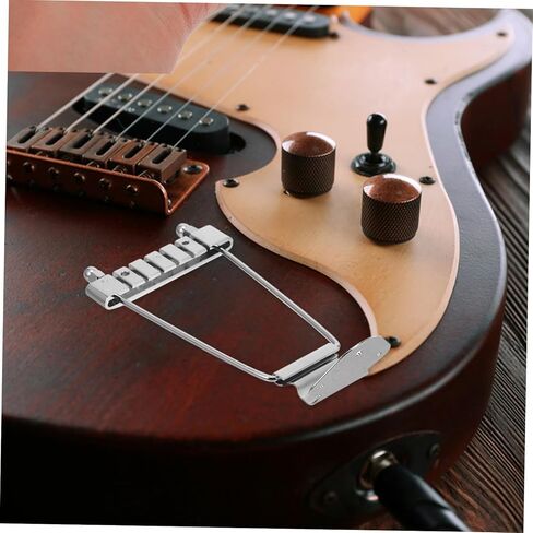 Professional Silver Tailpiece for String Guitar Durable String Spacing Replacement for Electric Guitar Parts and Performance in Saudi Arabia