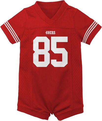 جورج كيتل سان فرانسيسكو 49ers #85 أحمر لحديثي الولادة فريق اللون هوم رومبير ارتداءها لاعب جيرسي in Saudi Arabia