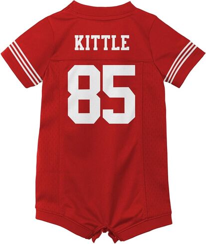 جورج كيتل سان فرانسيسكو 49ers #85 أحمر لحديثي الولادة فريق اللون هوم رومبير ارتداءها لاعب جيرسي in Saudi Arabia