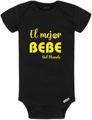 El Mejor Bebé Del Mundo Baby Bodysuit – Funny Soccer Fan Jumpsuit – Soft Cotton Onesie Outfit in Saudi Arabia