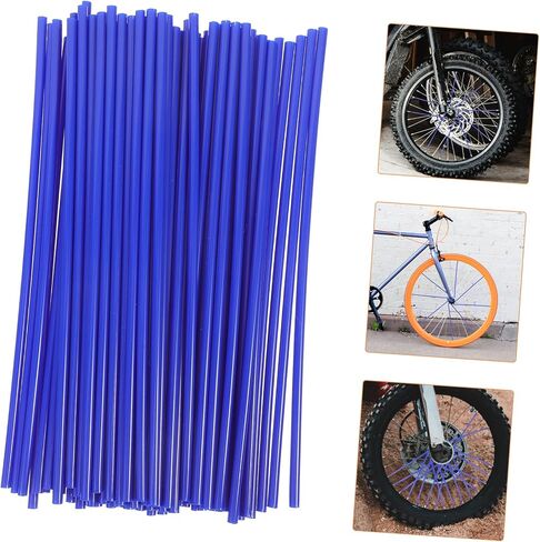 72pcs Motorcycle Rim Protectors Set Universal Wheel Covers for Mountain Bikes and Off-Road Motorcycles Durable Decorative Covers for Improved Wheel Aesthetics in Saudi Arabia