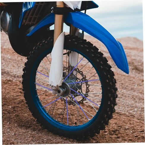 72pcs Motorcycle Rim Protectors Set Universal Wheel Covers for Mountain Bikes and Off-Road Motorcycles Durable Decorative Covers for Improved Wheel Aesthetics in Saudi Arabia