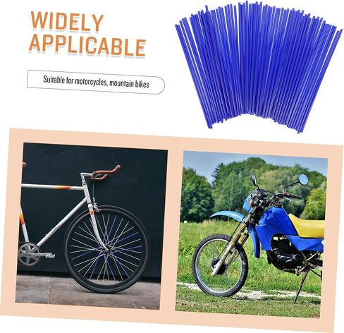 72pcs Motorcycle Rim Protectors Set Universal Wheel Covers for Mountain Bikes and Off-Road Motorcycles Durable Decorative Covers for Improved Wheel Aesthetics in Saudi Arabia