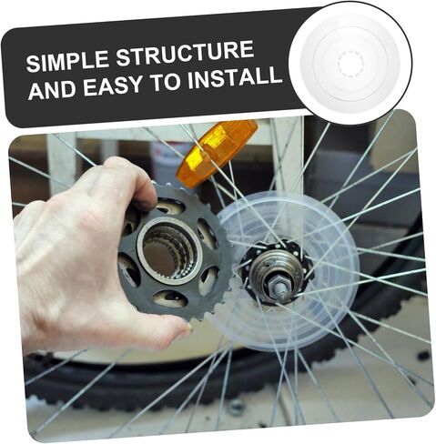 2pcs Flywheel Guard for Bike Wheel Protector Sturdy and Lightweight Prevents in Saudi Arabia