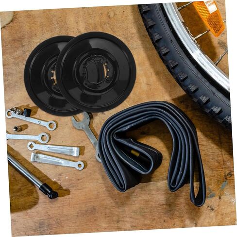 UPKOCH 10pcs Plastic Bicycle Flywheel Guard Road Bike Disc Dust Cover Mountain Bike Wheel Rim Protector Wheel Protectors Chain Guard in Saudi Arabia