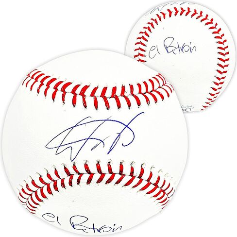 Wander Franco Autographed Official M.L.B Baseball Tampa Bay Rays "El Patron" JSA Stock #215877 in Saudi Arabia