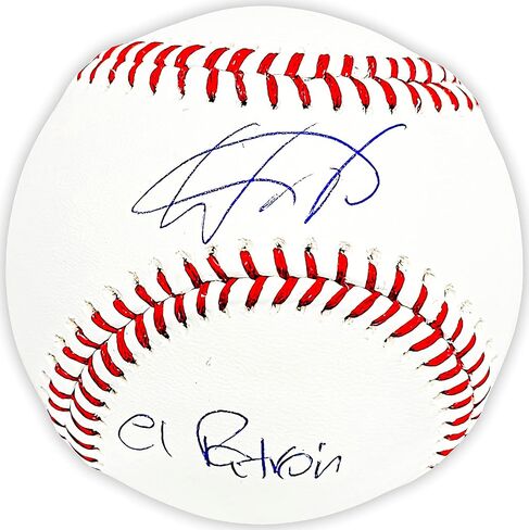 Wander Franco Autographed Official M.L.B Baseball Tampa Bay Rays "El Patron" JSA Stock #215877 in Saudi Arabia