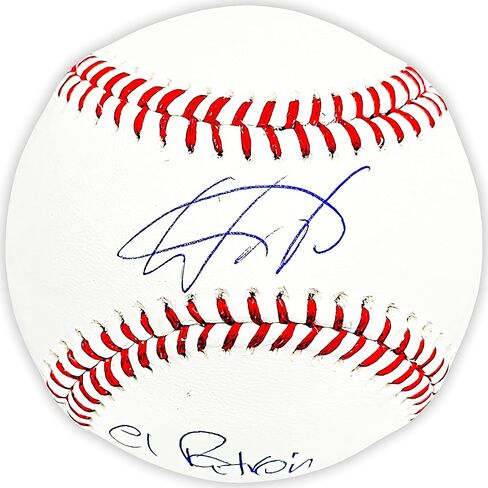 Wander Franco Autographed Official M.L.B Baseball Tampa Bay Rays "El Patron" JSA Stock #215877 in Saudi Arabia