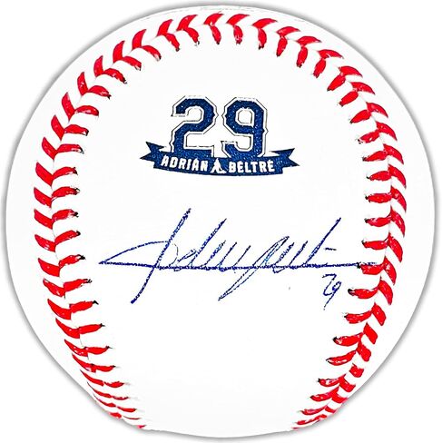 Adrian Beltre Autographed Official Retirement Logo M.L.B Baseball Rangers JSA Stock #215521 in Saudi Arabia