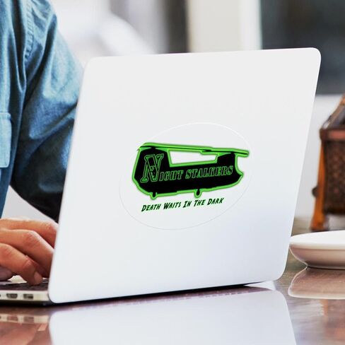 CafePress 160Th SOAR Nightstalker's Oval Sticker Oval Car Bumper Sticker in Saudi Arabia