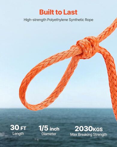 VEVOR Electric Boat Winch, 12V DC 300W, Reversible Electric Trailer Winch for Boats Up to 2000 lbs, Power-in, Power-Out, and Freewheel Operations for Boats with Wired Remote Control & Hand Crank in Kuwait