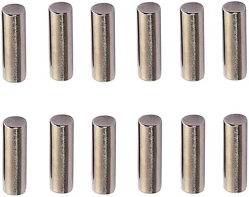 ibasenice 60pcs Guitar Pole Slug Humbucker Pickup Rings Single Coil Pickup Covers Magnetic Guitar Pickup Transducer Bass Filtertron Alnico Pickup Magnets Guitar Equalizer Pickup Silver in Saudi Arabia