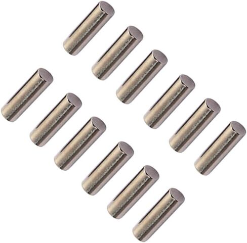 ibasenice 60pcs Guitar Pole Slug Humbucker Pickup Rings Single Coil Pickup Covers Magnetic Guitar Pickup Transducer Bass Filtertron Alnico Pickup Magnets Guitar Equalizer Pickup Silver in Saudi Arabia