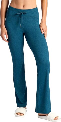 بنطال Gaiam النسائي Marled عالي الارتفاع، مقاس نحيف، درزة داخلية 31.5 بوصة، خامة مرقطة متوسطة الوزن قابلة للتمدد in Kuwait