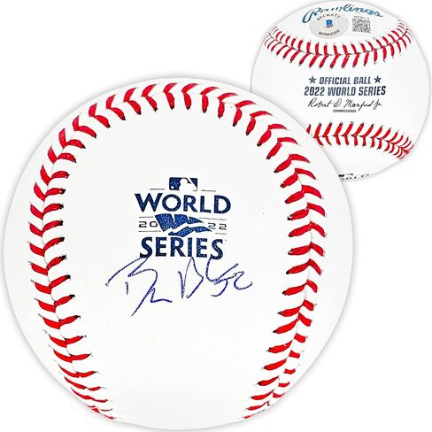 Bryan Abreu Autographed Official 2022 World Series M.L.B Baseball Astros Beckett BAS Witness Stock #215410 in Saudi Arabia