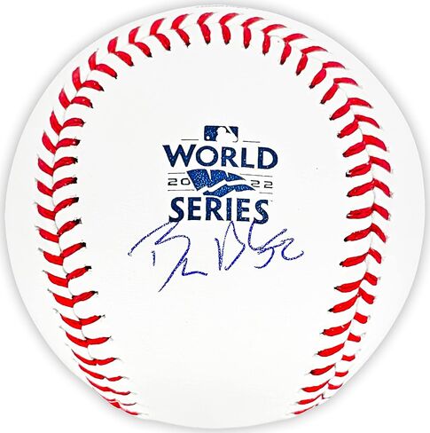 Bryan Abreu Autographed Official 2022 World Series M.L.B Baseball Astros Beckett BAS Witness Stock #215410 in Saudi Arabia