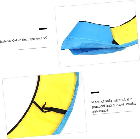 TOYANDONA 1pc Trampoline Protective Mat Cover for Use Collision Sponge Border Suitable for Trampolines Safety and Durability While Jumping in Saudi Arabia