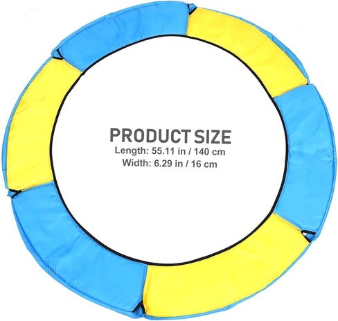 TOYANDONA 1pc Trampoline Protective Mat Cover for Use Collision Sponge Border Suitable for Trampolines Safety and Durability While Jumping in Saudi Arabia