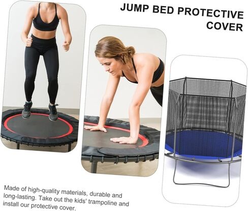 TOYANDONA 1pc Trampoline Protective Mat Cover for Use Collision Sponge Border Suitable for Trampolines Safety and Durability While Jumping in Saudi Arabia