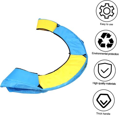 TOYANDONA 1pc Trampoline Protective Mat Cover for Use Collision Sponge Border Suitable for Trampolines Safety and Durability While Jumping in Saudi Arabia