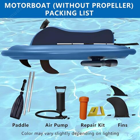 Summer Electric Inflatable Jet Ski,w/500W 700W Underwater Thruster,35-180 min Runtime,1800-2700 RPM Brushless Motor,331 lb Max Load Motorboat in Saudi Arabia